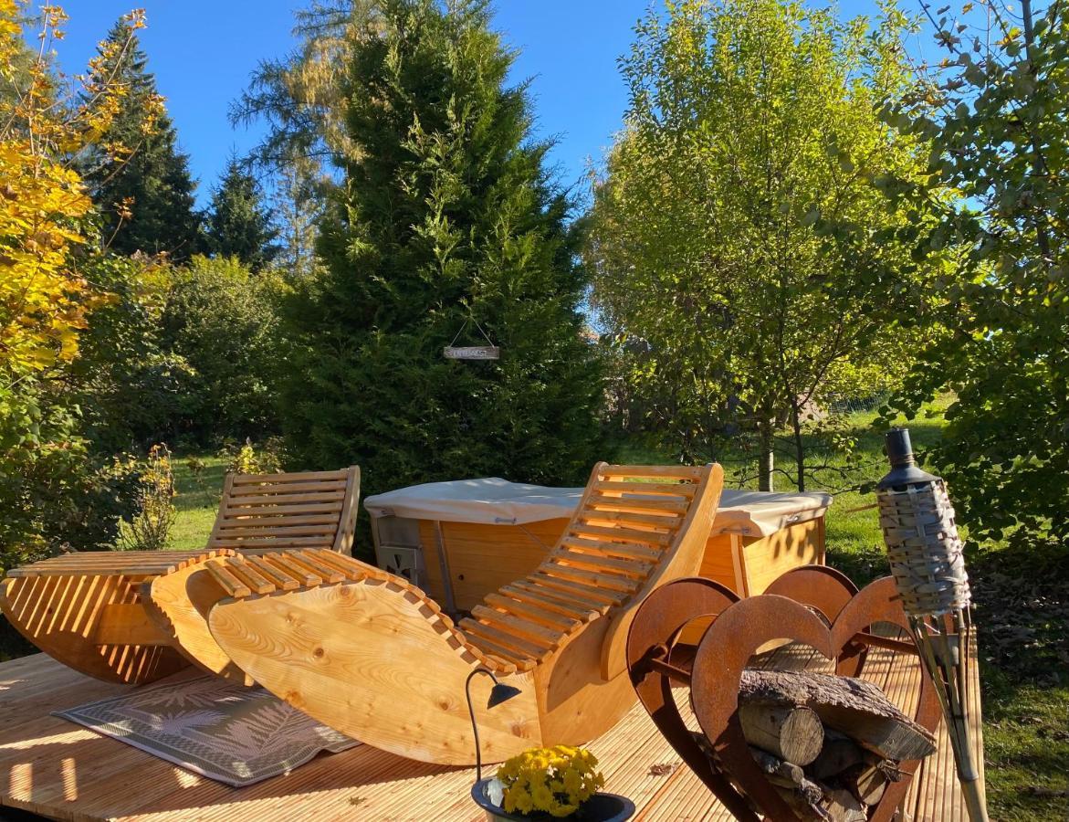 Naturforsthaus Ferienwohnung Fuer Hunde- Und Tierverbundene Menschen Preitenegg Extérieur photo